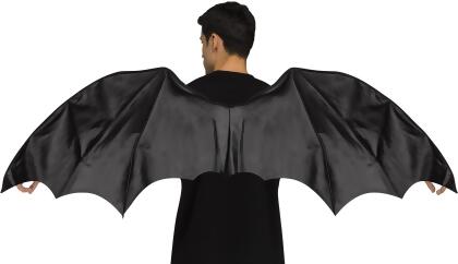 Adult's Large Vinyl Black Dragon Wings Costume Accessory - Standard Size 