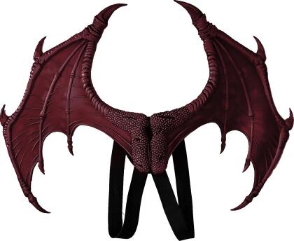Supersoft Dark Purple Mini Dragon Wings Costume Accessory - 23