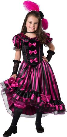 Saloon Girl Can-Can Cutie Girl's Costume 