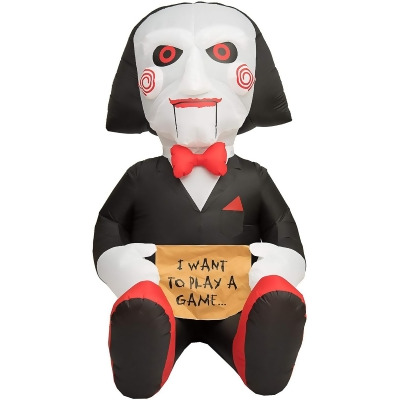 Inflatable Saw Jigsaw Puppet Yard Decoration - 7' 