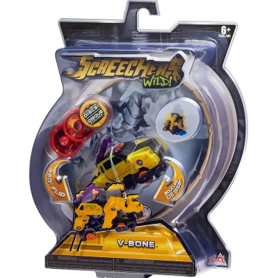 Screechers Wild Lvl 2 V-Bone Toy Vehicle Figure - Standard Size 