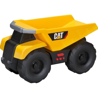 Electronic Yellow CAT Big Builder Dump Truck Toy - Standard Size 