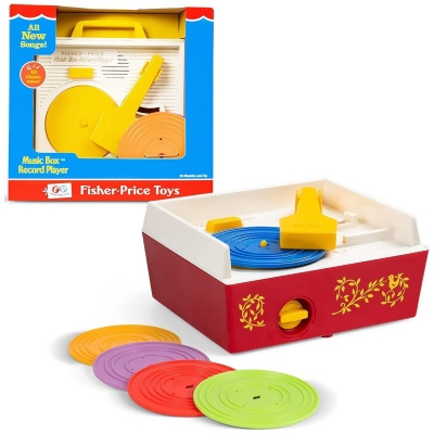 Fisher Price Classic Record Player Playset - Standard Size 