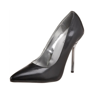 Highest Heel Women's 5 Pointy Toe Pump Black Shoes - Women's US Shoe Size 8