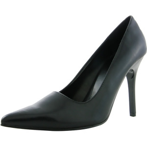 Women's Highest Heel Shoes 4 Classic Plain Pump Black Kid Pu - Women's US Shoe Size 6.5