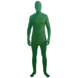 Green Adult Disappearing Man Professional Quality Full Body Jumpsuit - Mens XL (44-48) 5'9" - 6'2" approx 195-215lbs