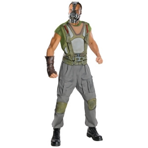 Adults Deluxe Batman Dark Knight Rises Standard Bane Costume - Mens Medium (38-40) 38-40" chest~ 5'7" - 6'1" approx 120-150lbs