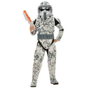 Childs Star Wars Clone Wars Deluxe Arf Trooper Costume - Boys Large (12-14) for ages 8-10 approx 31"-34" waist~ 55-60" height