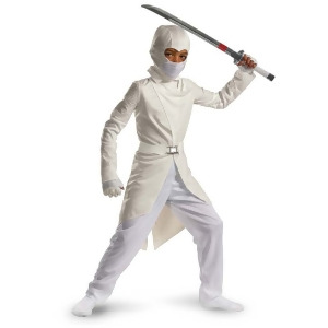 Child Deluxe Gi Joe Rise of Cobra Storm Shadow Ninja Costume - Boys Small (4-6) for ages 3-5~ 36-47 lbs approx 23"-25" chest~ 21"-22" waist~ 23-25" hi