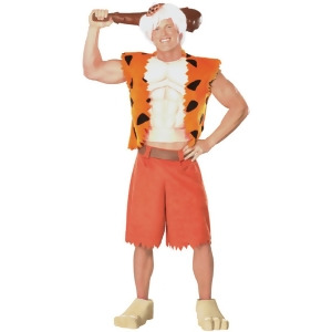 Adult Men's The Flintstones Classic Bamm-Bamm Rubble Muscle Costume - Mens Small (34-36) 34-36" chest~ 5'6" - 5'10" approx 100-125lbs