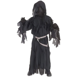 Child's Lord of the Rings Ringwraith Costume Robe - Boys Small (4-6) for ages 3-5 approx 25"-26" waist~ 44-48" height