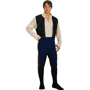 Star Wars Adult's Han Solo Costume - Mens Standard (44) 44" chest~ 5'9" - 5'11" approx 170-190lbs