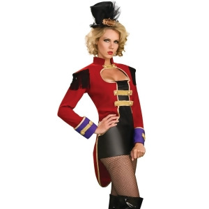 Women's Adult Sexy Circus Ring Mistress Lion Tamer Costume - Womens Medium (8-10) approx 35-37" bust & 27-29" waist