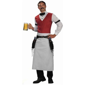 Mens Large Cowboy Saloon Bartender Beer Holster Costume Standard 42-44 42-44 chest 5'9 5'11 approx 160-185lbs - All