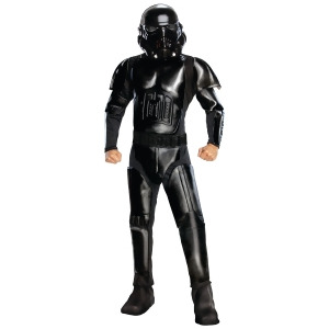 Deluxe Adult Star Wars Clone Wars Black Shadow Trooper Costume - Mens X-Large (44-46) 44-46" chest~ 5'9" - 6'2" approx 190-210lbs