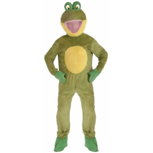 Mens 42-44 Frog Parade or School Plush Mascot Costume Standard 42-44 42-44 chest 5'9 5'11 approx 160-185lbs - All