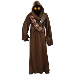 Adult Men's Star Wars Desert Jawa Led light-up Costume - Mens Standard (44) 44" chest~ 5'9" - 5'11" approx 170-190lbs