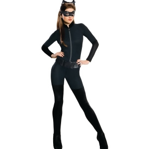 Adult Batman Dark Knight Rises Catwoman Costumes - Womens Medium (8-10) approx 36-40" bust & 27-32" waist