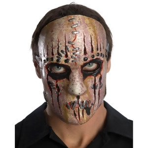 Latex Adult Slipknot Joey Jordison Costume Mask Standard Size - All