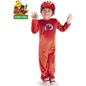 Sesame Street Classic Baby Elmo Toddler Costume - Toddler (3T-4T) approx 22-23" chest~ 20-21" waist for 39-42" height & 34-38 lbs