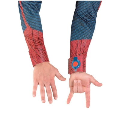 Adult The Amazing Spider-Man Red and Blue Costume Accessory Web Shooter - Standard size 