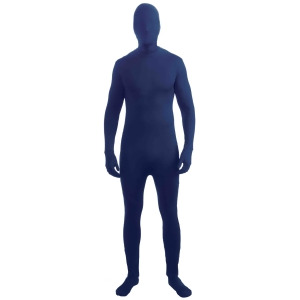 Blue Adult Disappearing Man Professional Quality Full Body Jumpsuit - Mens Large (42) 5'7" - 6'1" approx 150-180lbs