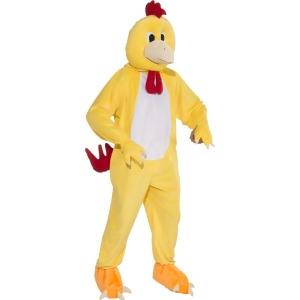 Mens 42-44 Chicken Parade or School Plush Mascot Costume Standard 42-44 42-44 chest 5'9 5'11 approx 160-185lbs - All