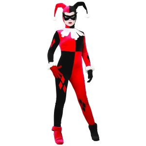 Adult's Sexy Harley Quinn Deluxe Womens Costumes - Womens Small (4-6) approx 32-34" bust & 22-24" waist