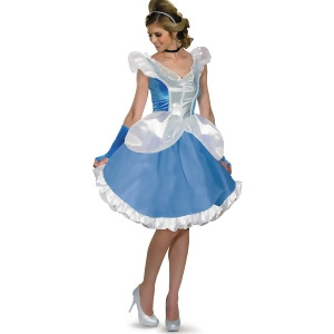 Womens Deluxe Sassy Disney Princess Cinderella Costume - Womens Small (4-6) approx 24-26 waist~ 35-37 hips~ 33-35 bust 110-120 lbs