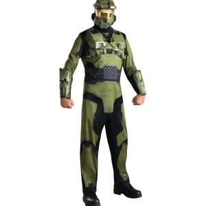 Halo Master Chief Adult's Costume - Mens Standard (44) 44" chest~ 5'9" - 5'11" approx 170-190lbs