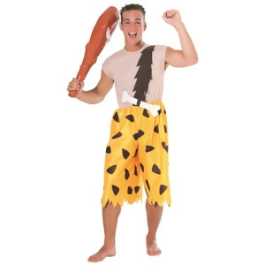 Adult Men's The Flintstones Classic Bamm-Bamm Rubble Costume - Mens X-Large (44-46) 44-46" chest~ 5'9" - 6'2" approx 190-210lbs