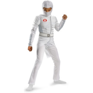 Child Gi Joe Storm Shadow Deluxe Light-Up Muscle Ninja Costume - Boys Small (4-6) for ages 3-5~ 36-47 lbs approx 23"-25" chest~ 21"-22" waist~ 23-25" 