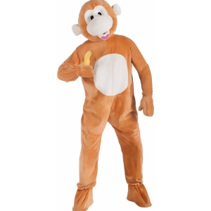 Mens 42-44 Monkey Parade or School Plush Mascot Costume Standard 42-44 42-44 chest 5'9 5'11 approx 160-185lbs - All