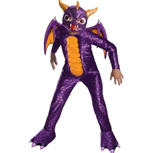 Boys Skylanders Dragon Spyro Costume - Boys Medium (8-10) for ages 5-7 approx 27"-30" waist~ 50-54" height