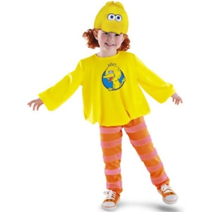 Sesame Street Classic Big Bird Toddler Costume - Boys Small (4-6) for ages 3-5~ 36-47 lbs approx 23"-25" chest~ 21"-22" waist~ 23-25" hips~ 16-19" ins