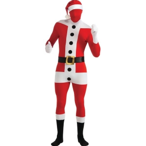 Adult Santa Claus Second Skin Professional Quality Full Body Jumpsuit - Mens Medium (38-40) 38-40" chest - 5'4" approx 120-150lbs