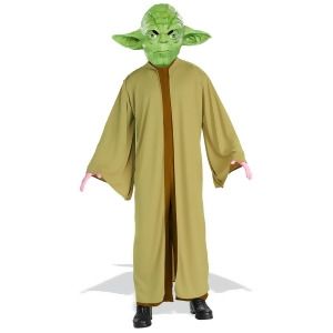 Yoda Jedi Master Star Wars Children's Costume - Boys Medium (8-10) for ages 5-7 approx 27"-30" waist~ 50-54" height
