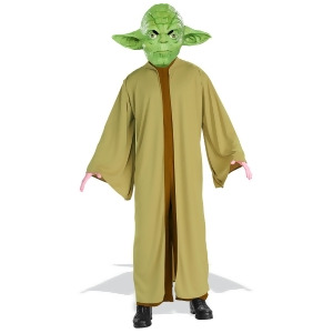 Yoda Jedi Master Star Wars Children's Costume - Boys Small (4-6) for ages 3-5 approx 25"-26" waist~ 44-48" height