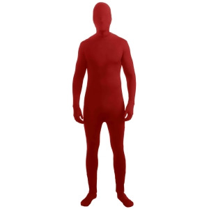 Red Adult Disappearing Man Professional Quality Full Body Jumpsuit - Teen (40)