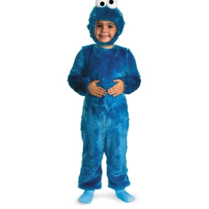 Sesame Street Baby Comfy Fur Cookie Monster Plush Costume - Infant (12-18) approx 19-20" chest~ 19-20" waist for 28-32" height & 20-26 lbs
