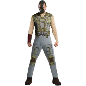 Adults Batman Dark Knight Rises Standard Bane Costume - Mens Medium (38-40) 38-40" chest~ 5'7" - 6'1" approx 120-150lbs