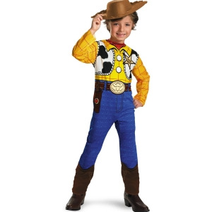 Children's Toy Story 3 Woody Cowboy Boys Costume - Boys Small (4-6) for ages 3-5~ 36-47 lbs approx 23"-25" chest~ 21"-22" waist~ 23-25" hips~ 16-19" i