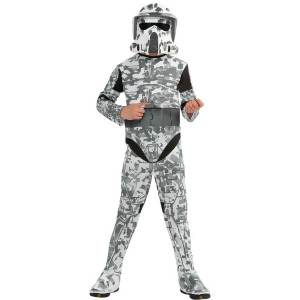 Childs Star Wars Clone Wars Boys Arf Trooper Costume - Boys Small (4-6) for ages 3-5 approx 25"-26" waist~ 44-48" height