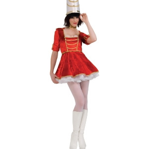 Womens Sexy Toy Soldier Nutcracker Christmas Costume - Womens Medium (10-12) approx 35-37" bust & 27-29" waist