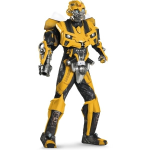 Adult Transformers Theatrical Quality Bumblebee Costume Men's Xl 42-46 Mens Large-XL 42-46 44-46 chest 38-42 waist 5'9 5'11 approx 195-220lbs - All