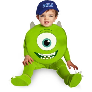 Monsters University Inc. Baby Mike Infant Costume Set - Infant (12-18) approx 19-20" chest~ 19-20" waist for 28-32" height & 20-26 lbs