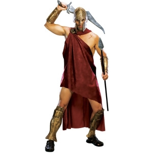 Deluxe Adult Men's 300 Rise Of An Empire Spartan Gladiator Warrior Costume - Mens X-Large (44-46) 44-46" chest~ 5'9" - 6'2" approx 190-210lbs