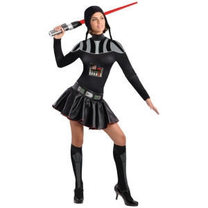 Adult Womens Star Wars Female Darth Vader Costume - Womens Medium (6-10)