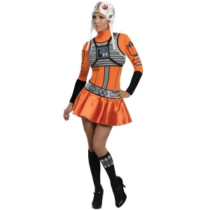 Adult Womens Star Wars Female X-Wing Fighter Pilot Costume - X-Small