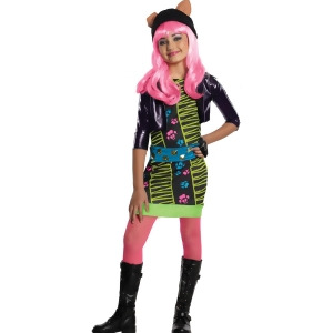 Childs Girls Monster High Howleen Wolf Costume - Girls Medium (8-10)